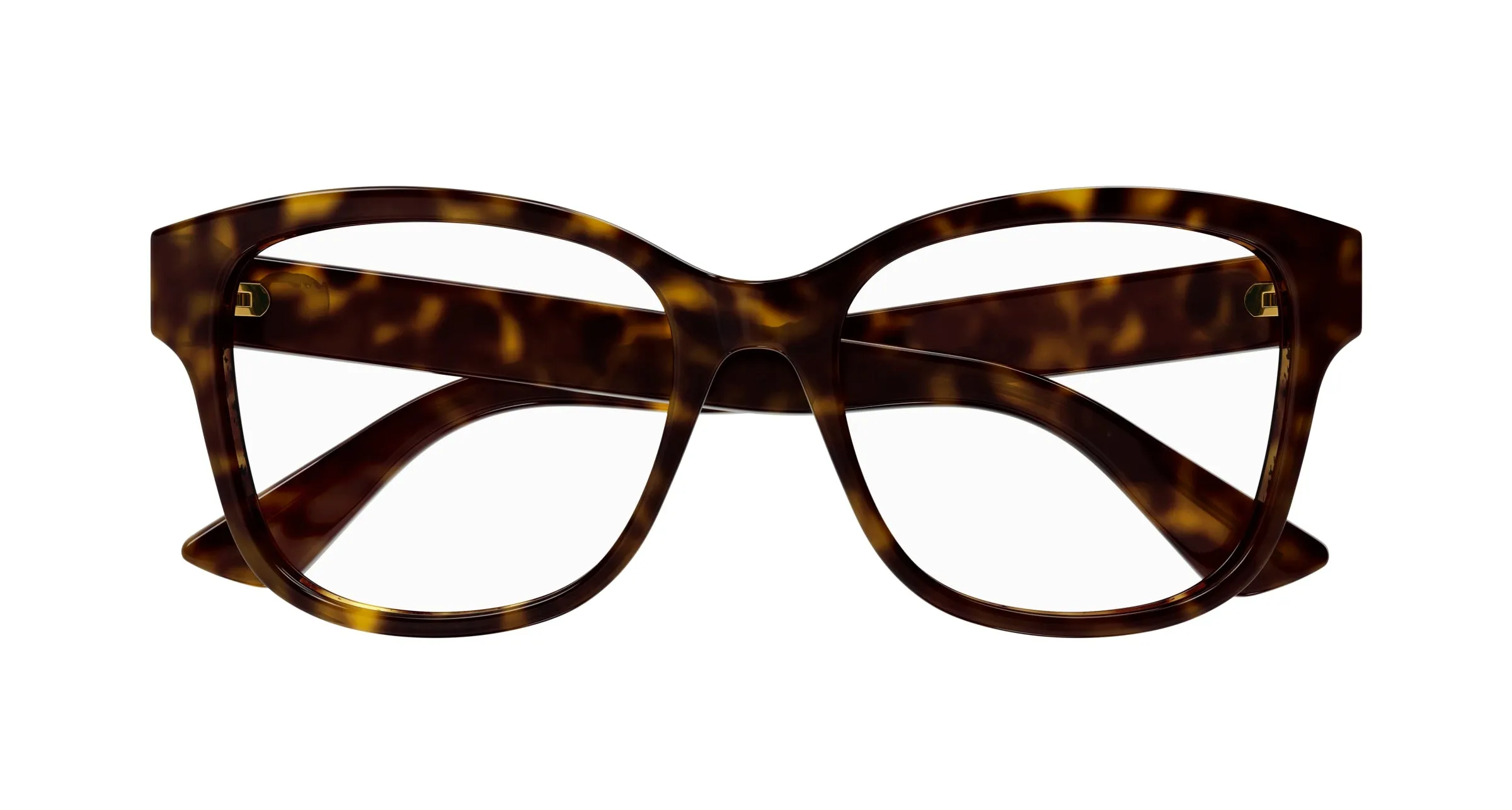 Gucci GG1340O 002 Montature da vista Plastica Havana Squadrata - immagine 3