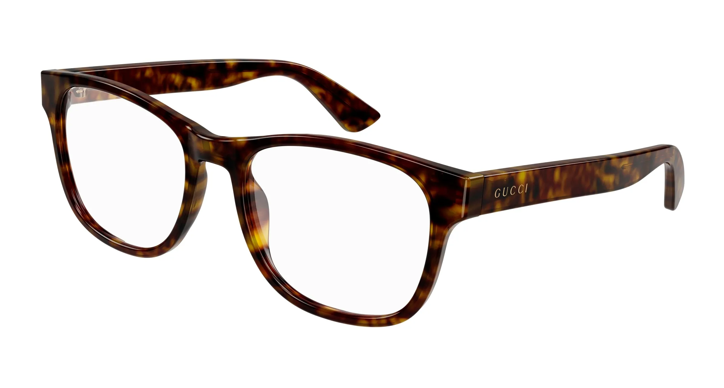 Gucci GG1344O 002 Montature da vista Plastica Havana Squadrata - immagine 1