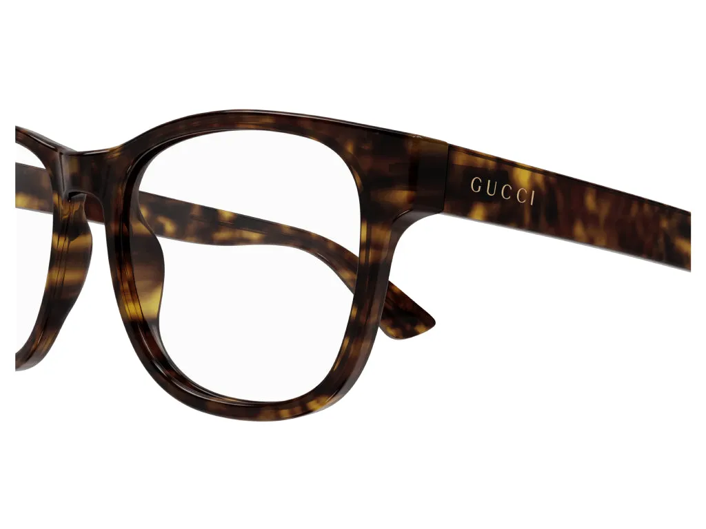 Gucci GG1344O 002 Montature da vista Plastica Havana Squadrata - immagine 4