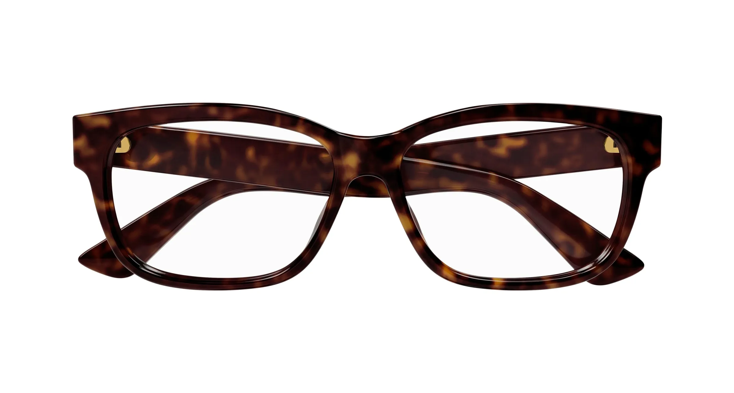 Gucci GG1341O 002 Montature da vista Plastica Havana Squadrata - immagine 3