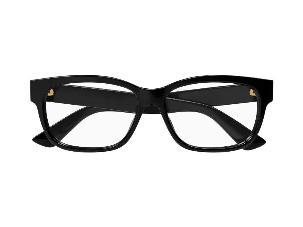Gucci GG1341O 001 Montature da vista Plastica Nero Squadrata - immagine 2