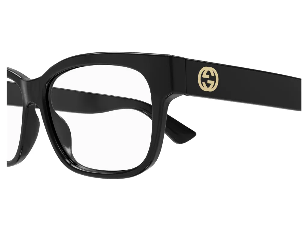 Gucci GG1341O 001 Montature da vista Plastica Nero Squadrata - immagine 4