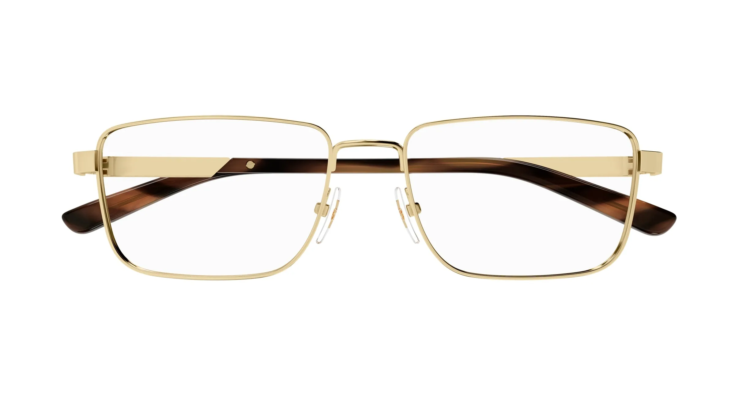 Gucci GG1291O 002 Montature da vista Metallo Oro Squadrata - immagine 2