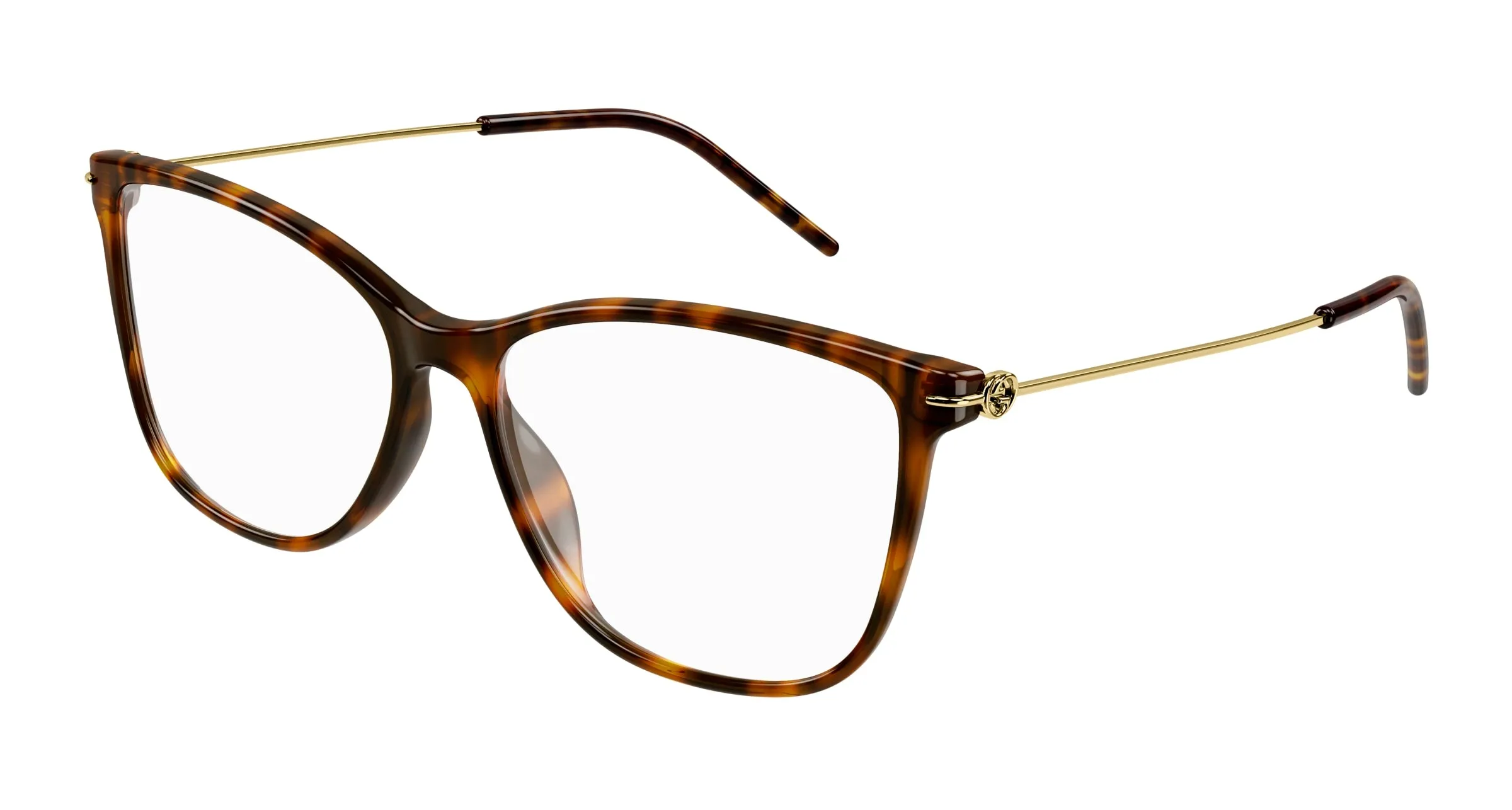 Gucci GG1272O 002 Montature da vista Plastica Havana Cat Eye - immagine 1