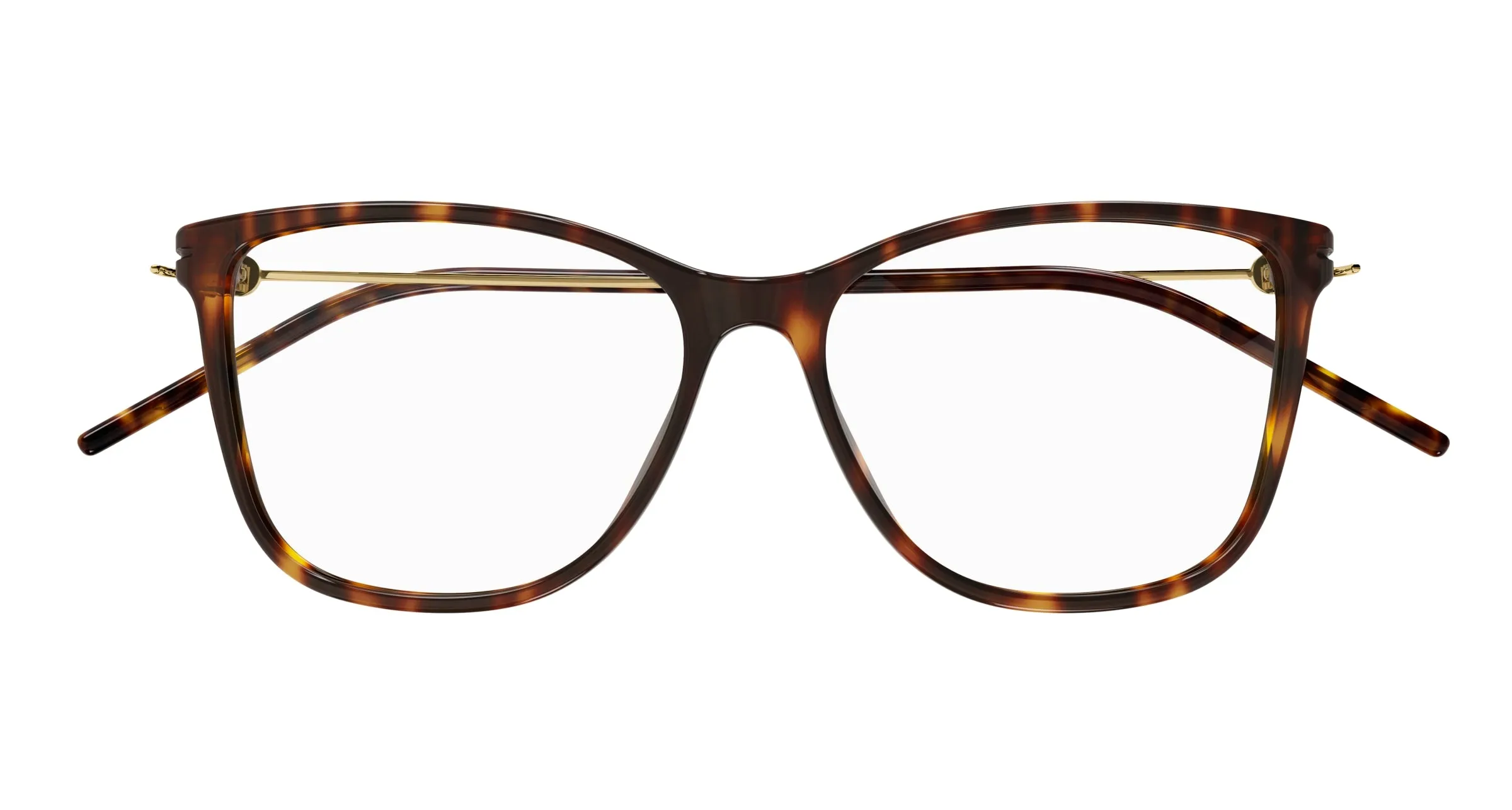 Gucci GG1272O 002 Montature da vista Plastica Havana Cat Eye - immagine 3