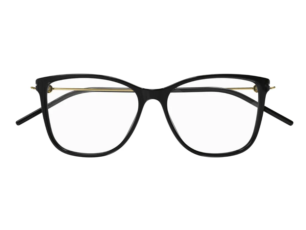 Gucci GG1272O 001 Montature da vista Plastica Nero Cat Eye - immagine 2