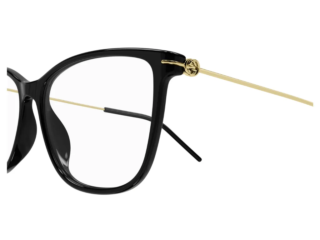 Gucci GG1272O 001 Montature da vista Plastica Nero Cat Eye - immagine 4