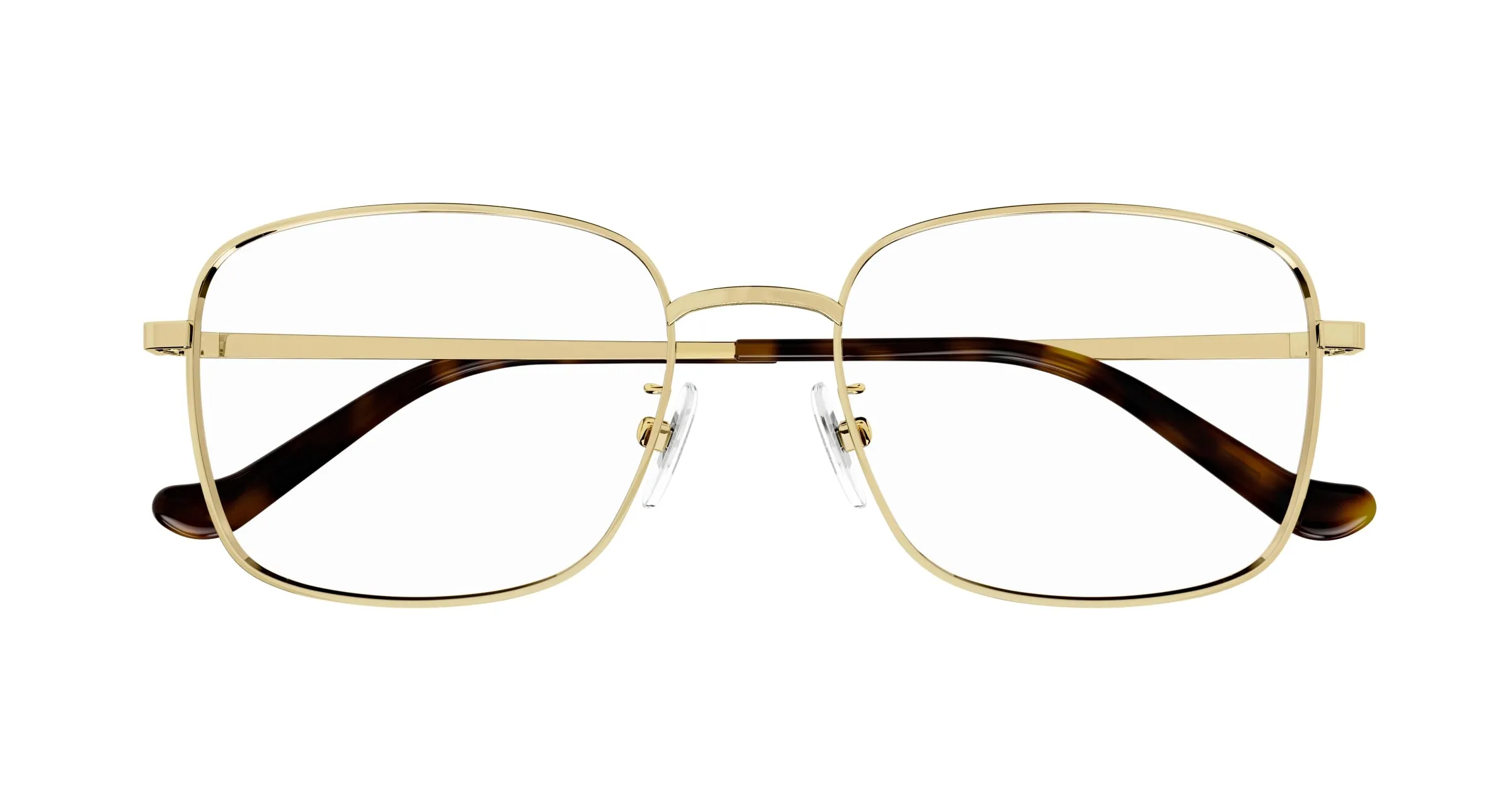 Gucci GG1355OA 002 Montature da vista Metallo Oro Squadrata - immagine 3