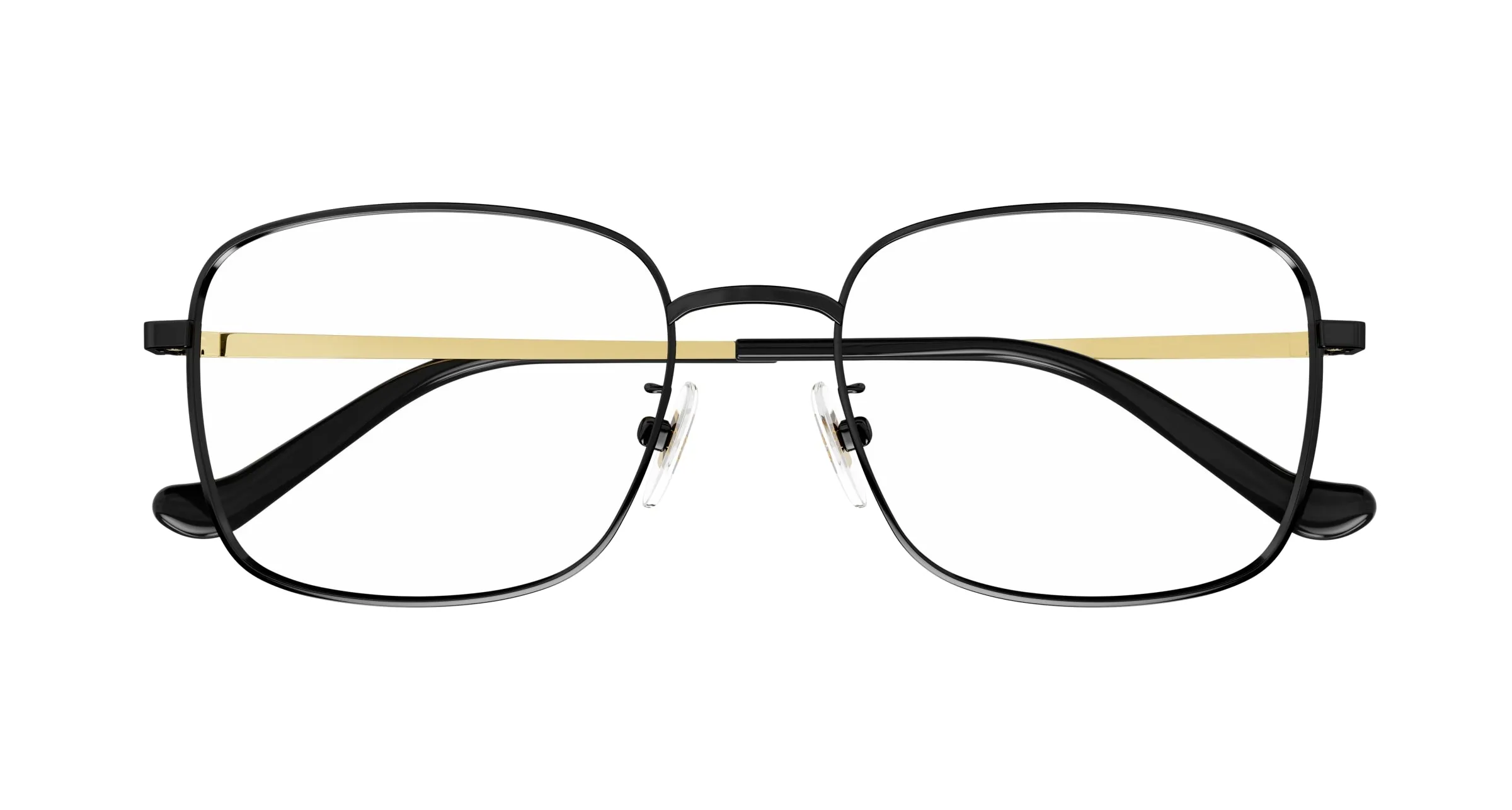 Gucci GG1355OA 001 Montature da vista Metallo Nero Squadrata - immagine 3