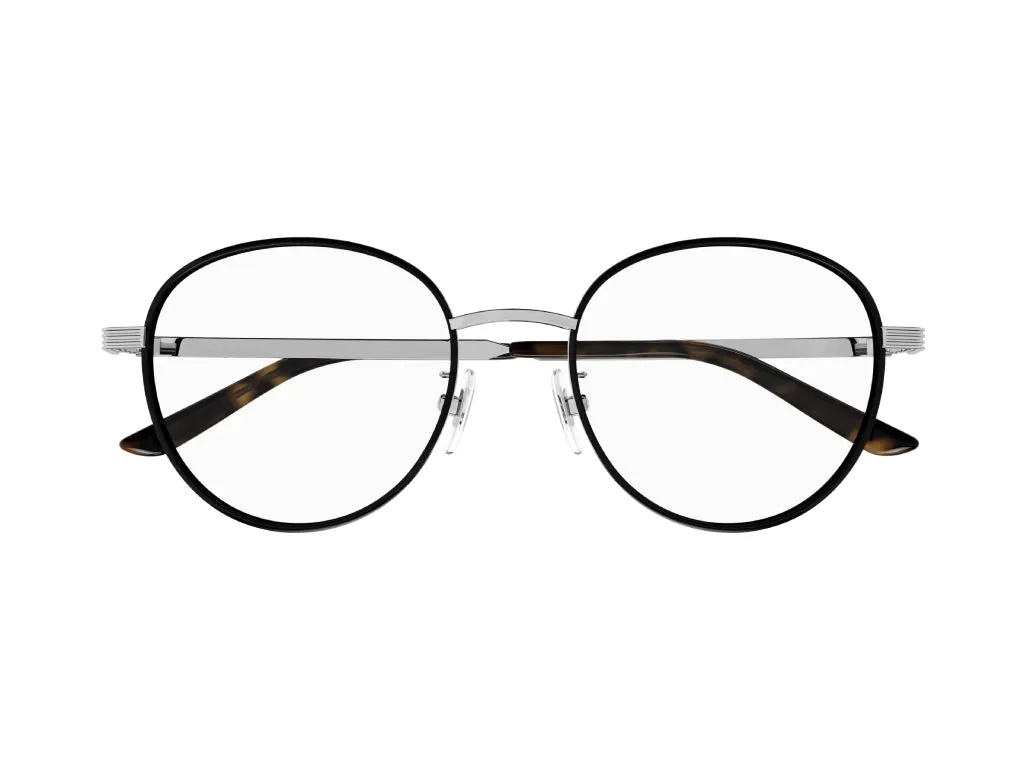 Gucci GG1353OA 003 Montature da vista Metallo Rutenio Rotonda - immagine 2