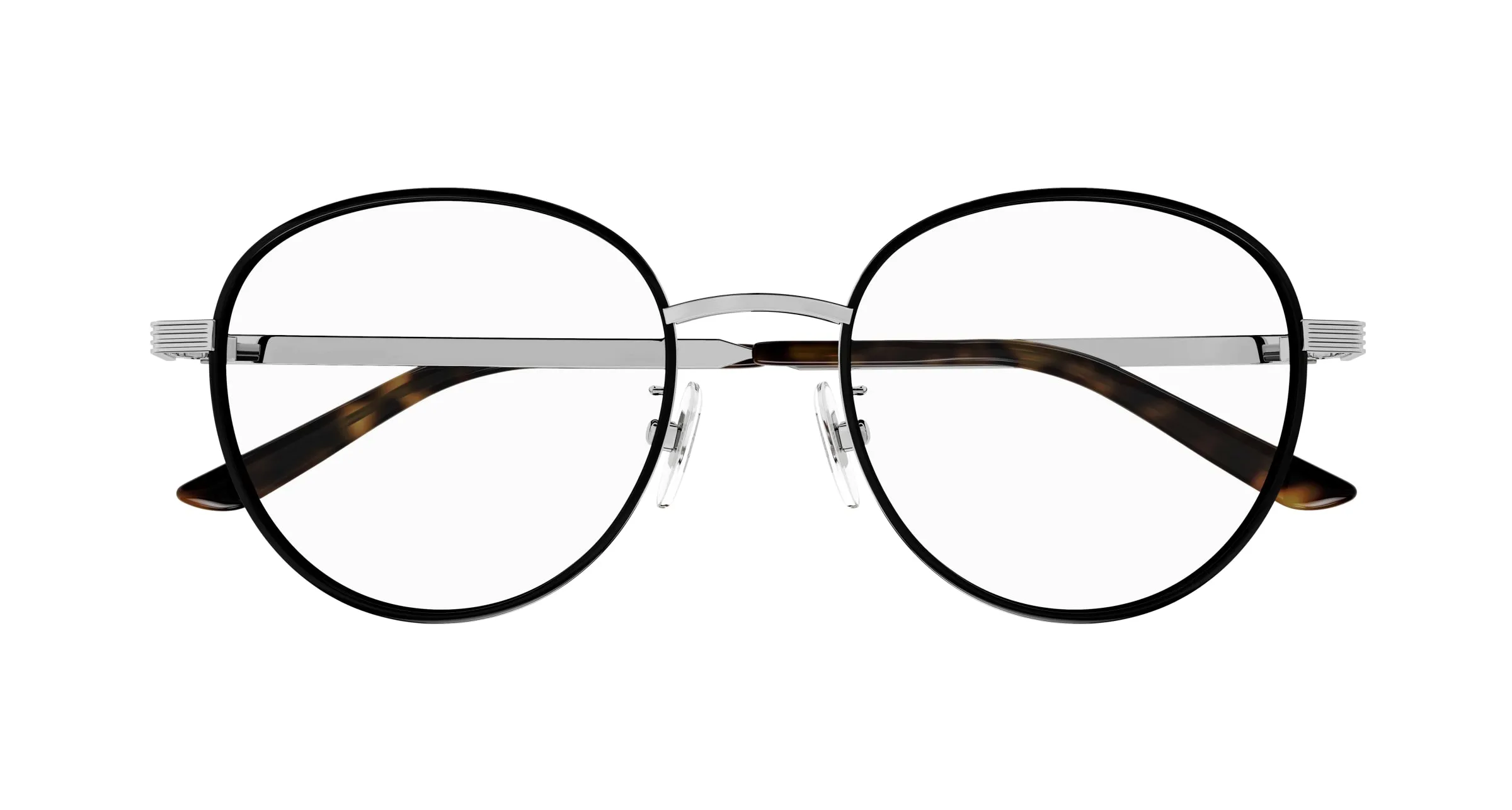 Gucci GG1353OA 003 Montature da vista Metallo Rutenio Rotonda - immagine 3