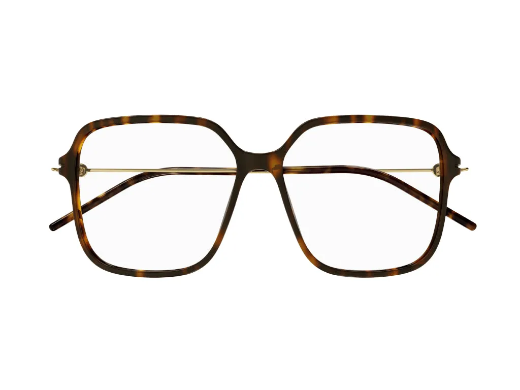 Gucci GG1271O 002 Montature da vista Plastica Havana Squadrata - immagine 2