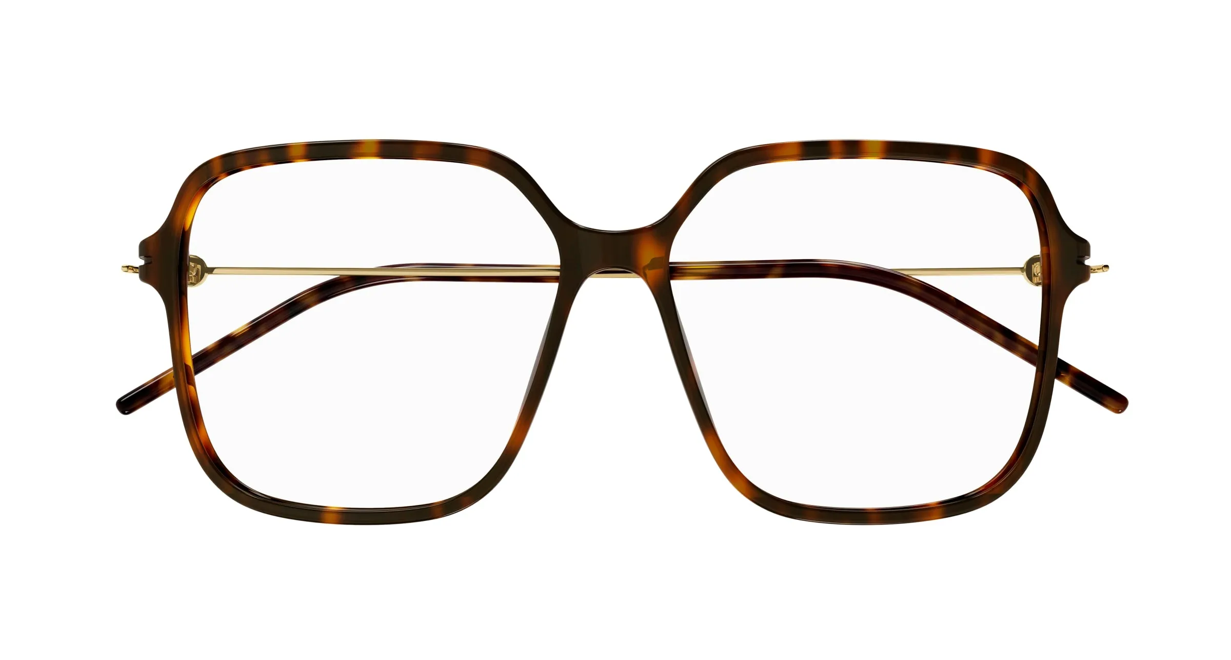 Gucci GG1271O 002 Montature da vista Plastica Havana Squadrata - immagine 3