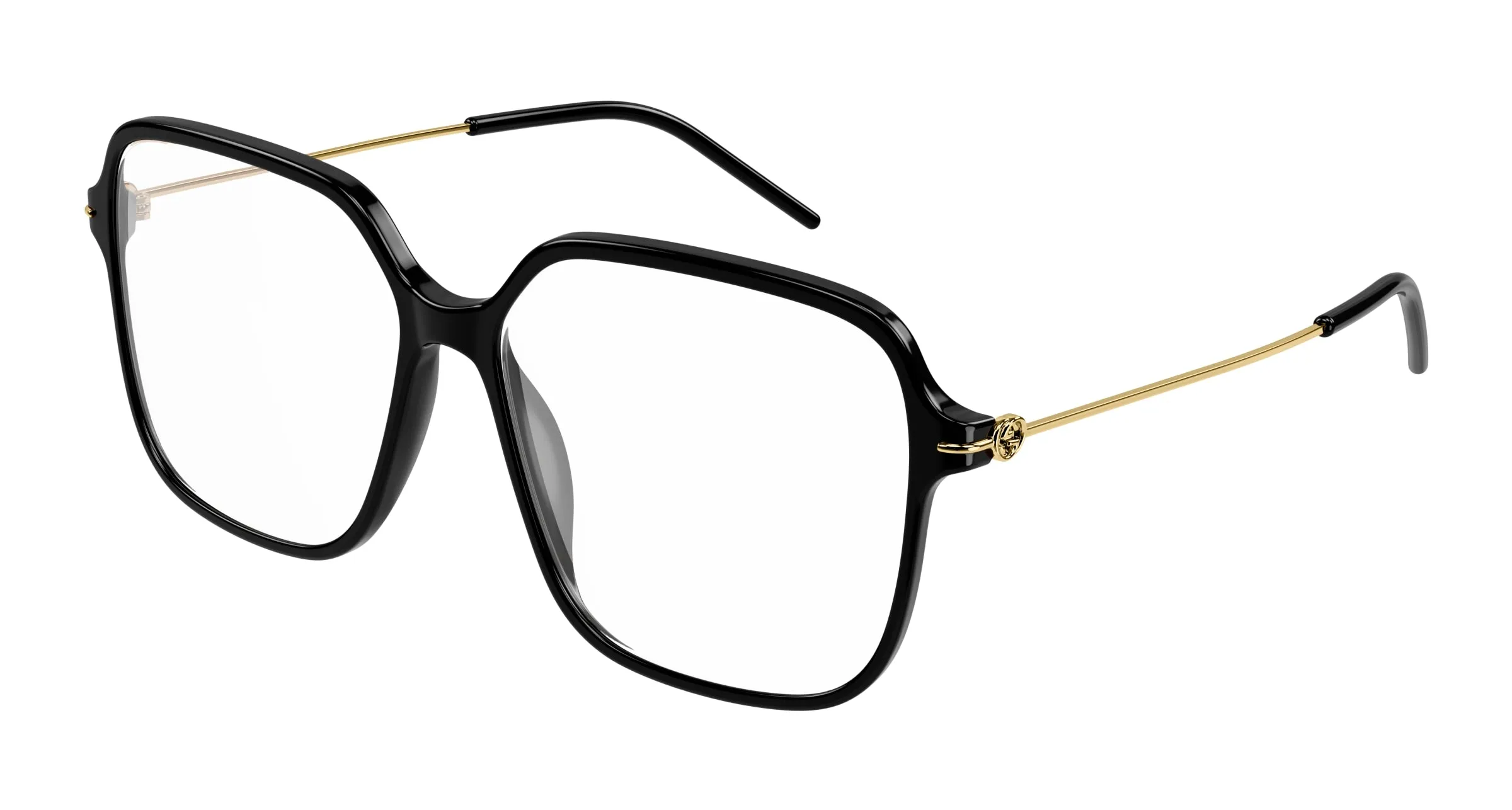 Gucci GG1271O 001 Montature da vista Plastica Nero Squadrata - immagine 1