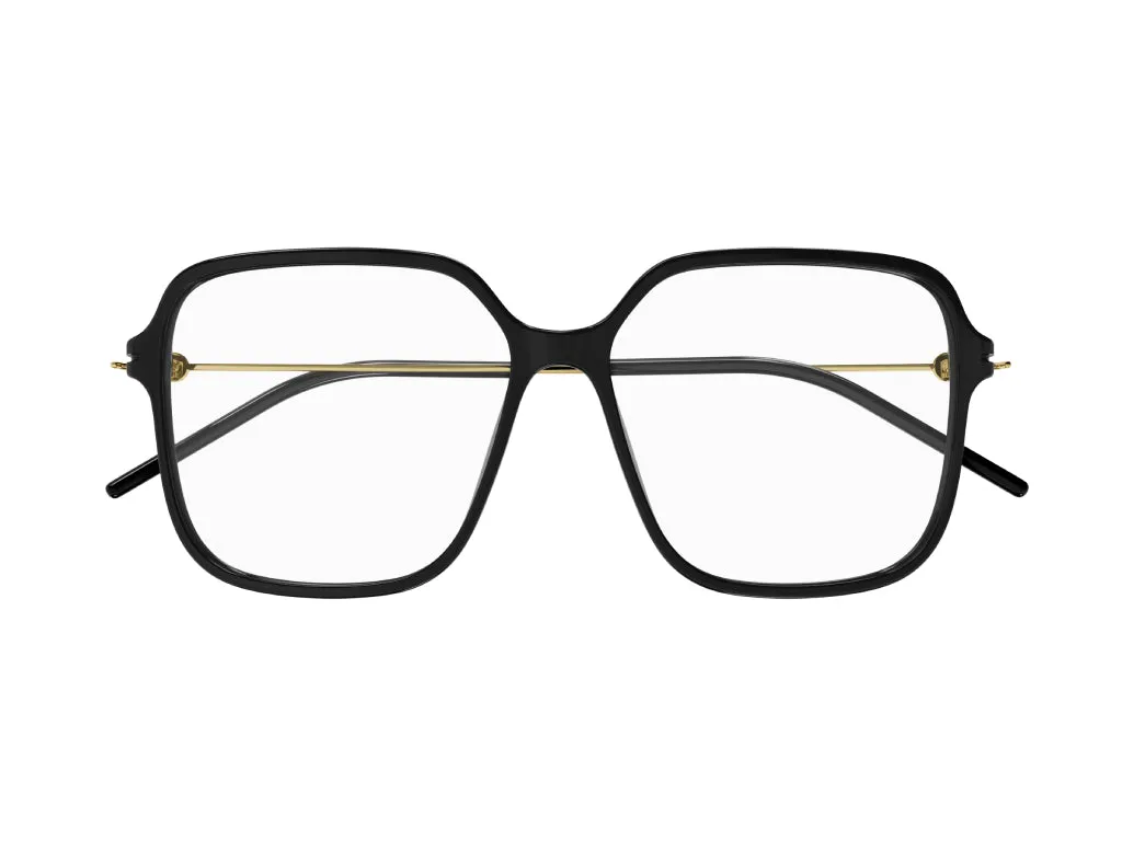 Gucci GG1271O 001 Montature da vista Plastica Nero Squadrata - immagine 2
