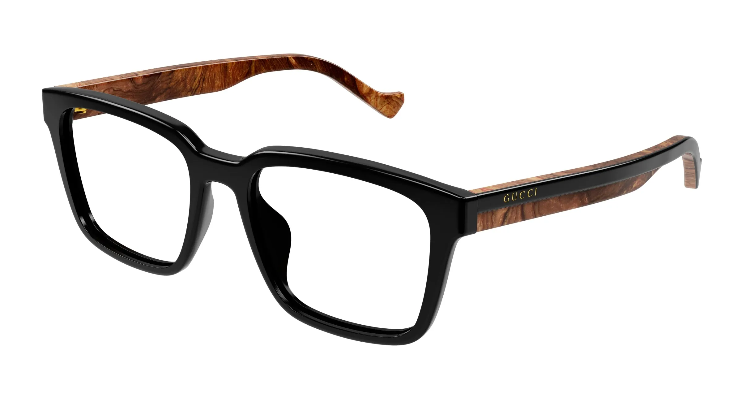 Gucci GG1306OA 001 Montature da vista Plastica Nero Squadrata - immagine 1
