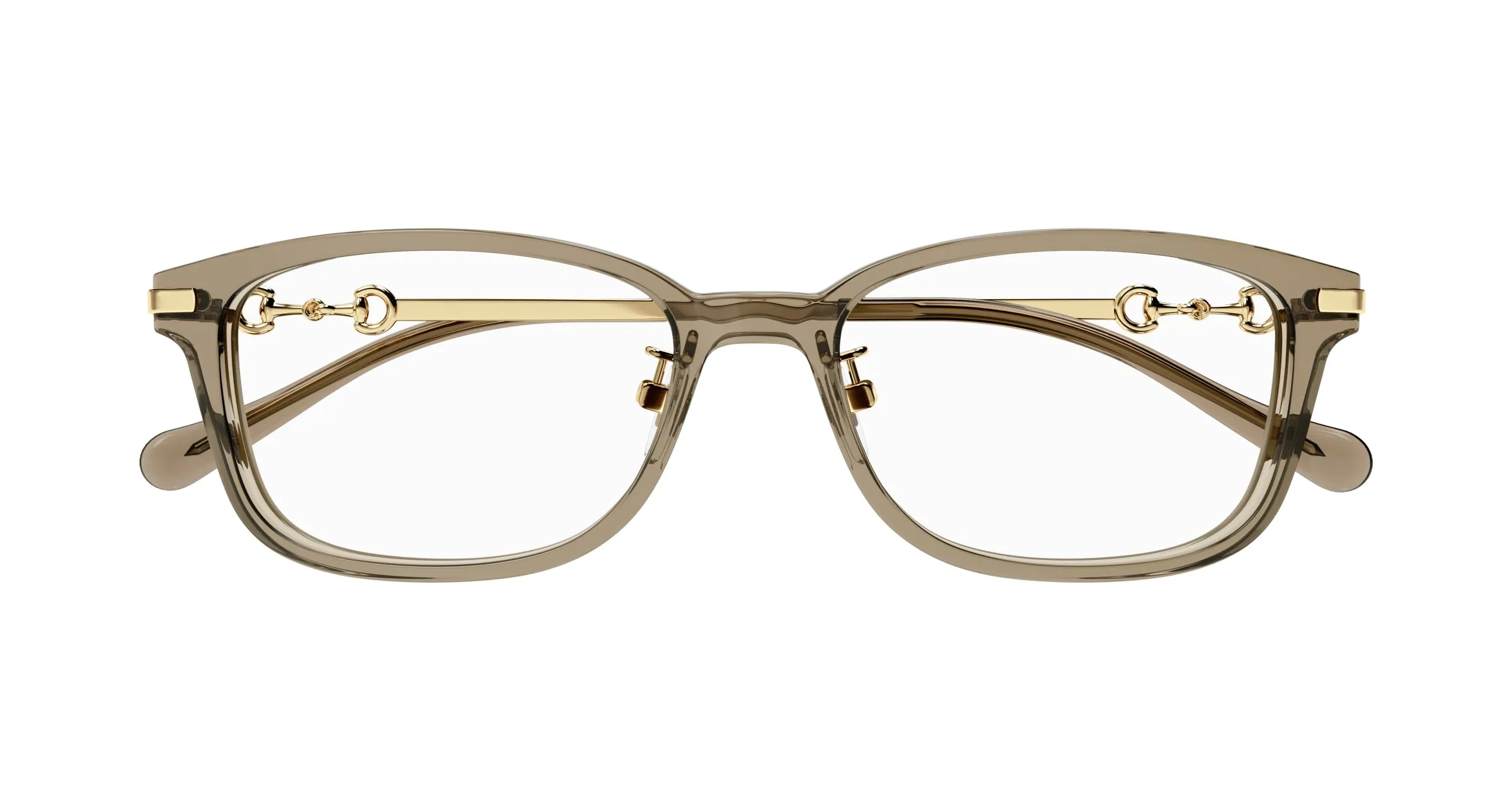 Gucci GG1129OJ 004 Montature da vista Acetato Marrone Squadrata - immagine 3