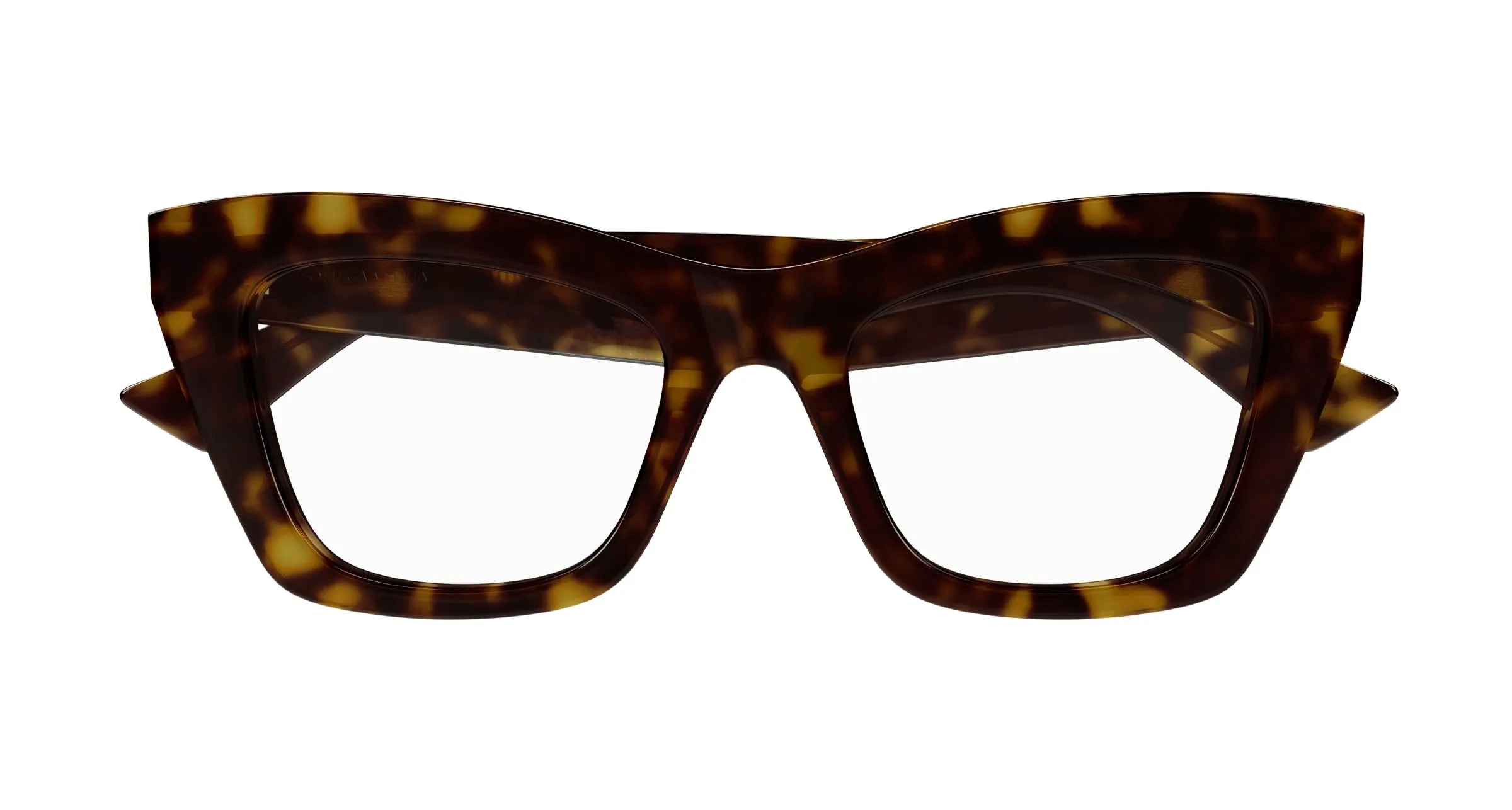 Bottega Veneta Donna BV1215O 002 Montature da vista Acetato Havana Cat Eye - immagine 3