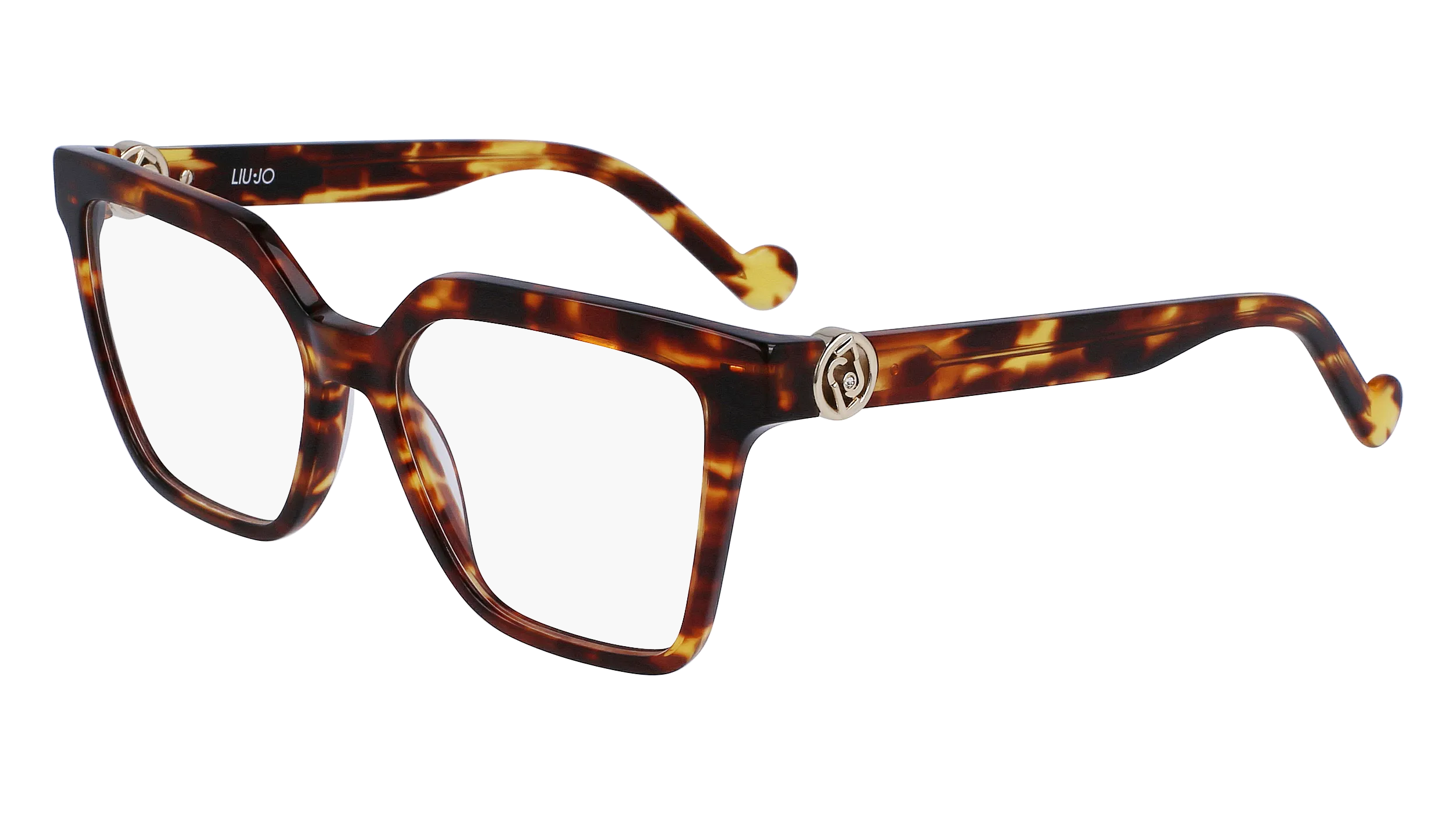 Liu Jo LJ2772R 726 Montature da vista Acetato Havana Farfalla Fotocromatiche - immagine 1
