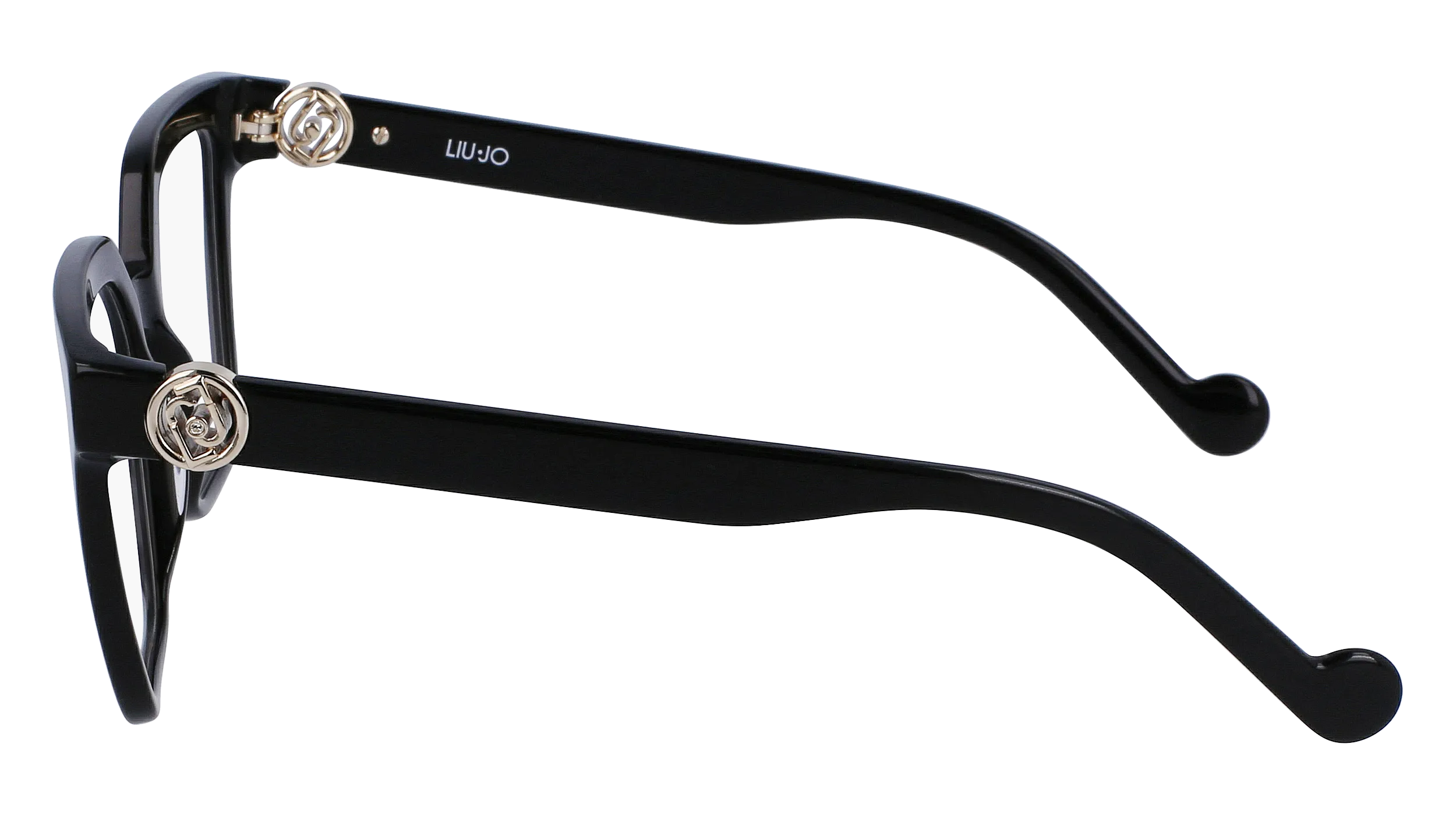 Liu Jo LJ2772R 001 Montature da vista Acetato Nero Farfalla Fotocromatiche - immagine 3