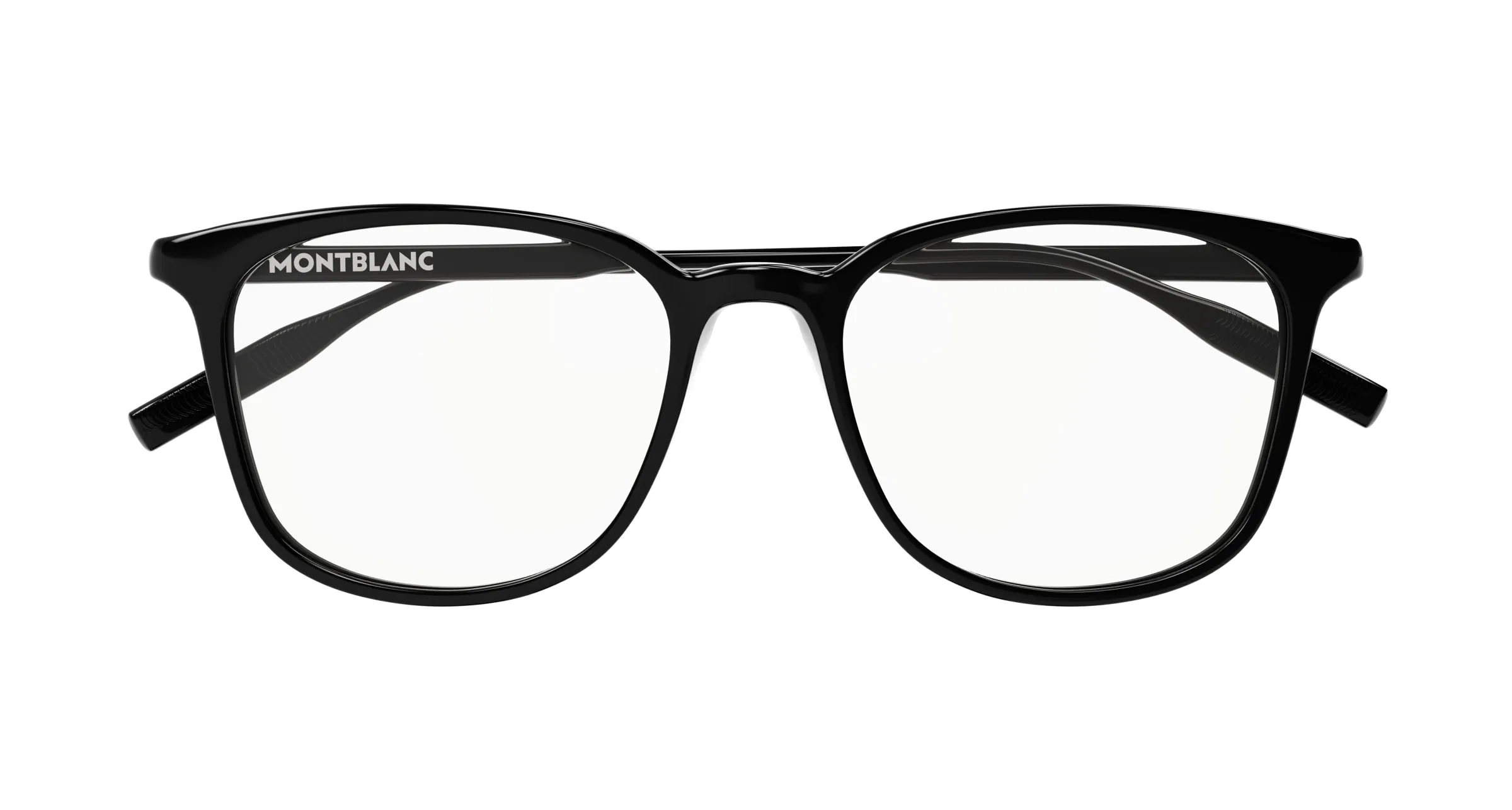 Montblanc MB0089OK 005 Montature da vista Acetato Nero Squadrata - immagine 2