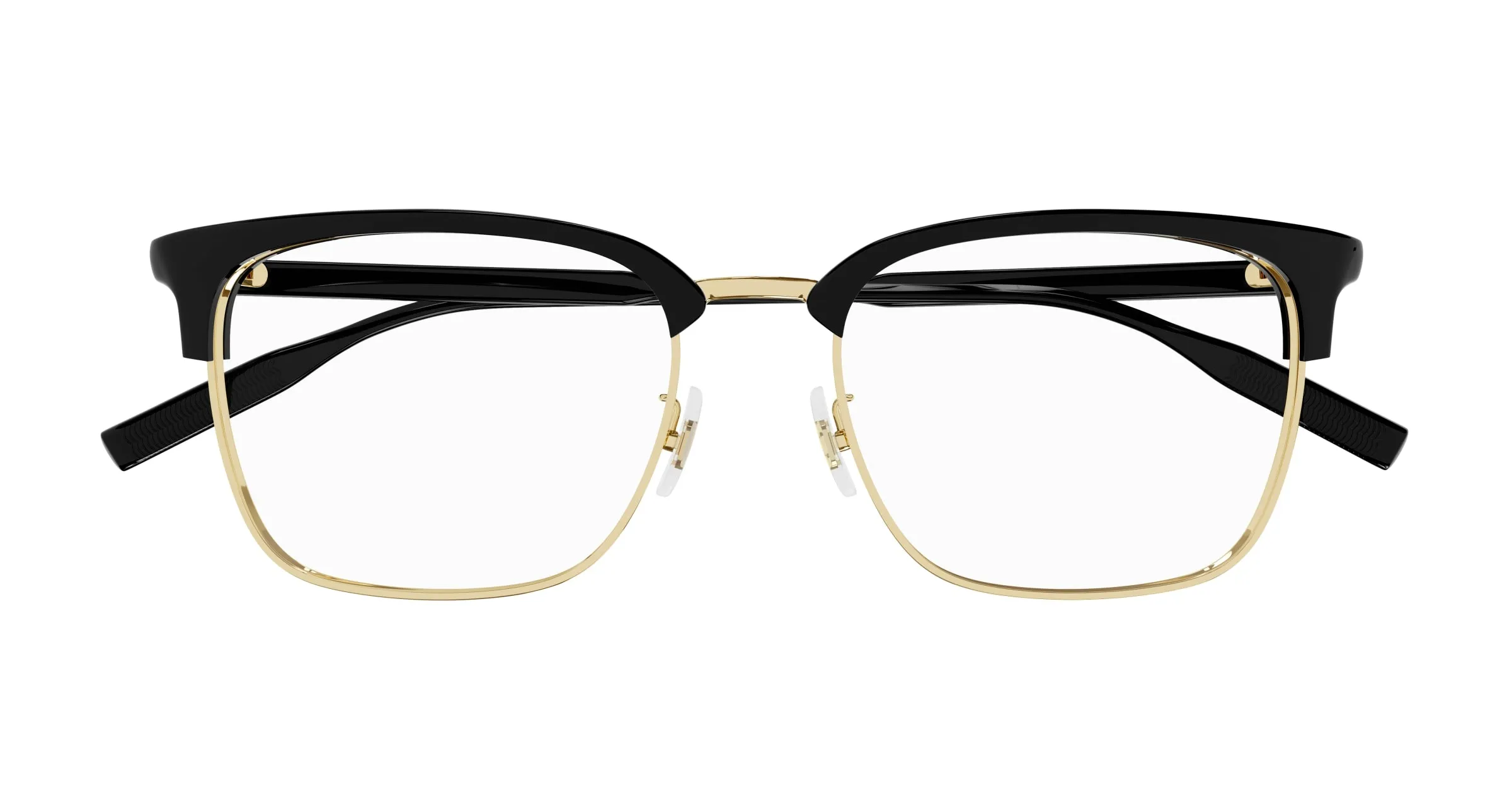 Montblanc MB0199OA 006 Montature da vista Acetato Nero Squadrata - immagine 2