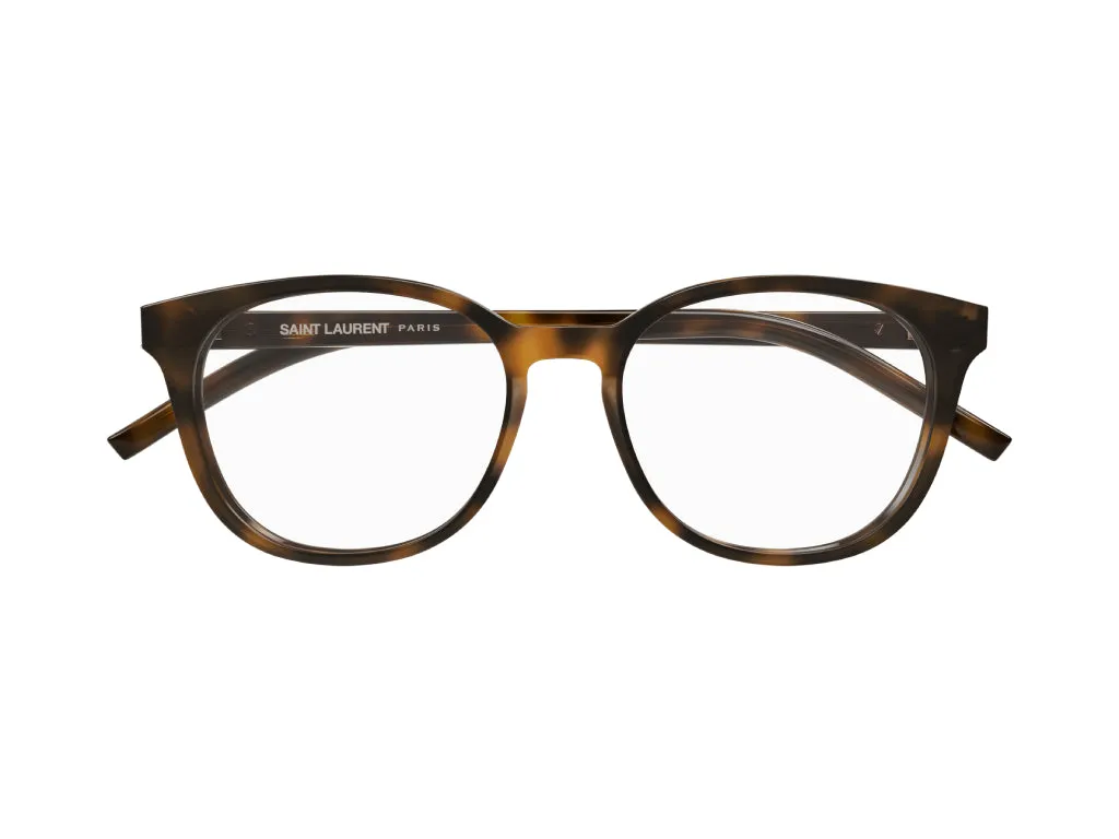 SAINT LAURENT SL M111/F 002 Montature da vista Plastica Havana Squadrata ["Antiriflesso"] - immagine 2
