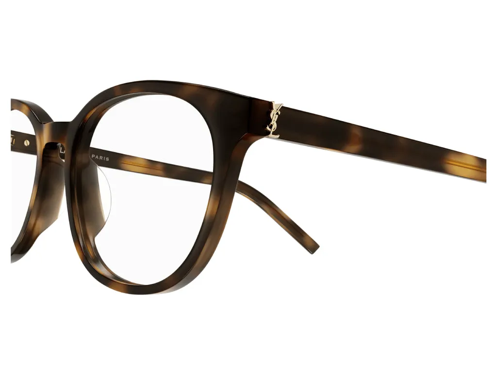 SAINT LAURENT SL M111/F 002 Montature da vista Plastica Havana Squadrata ["Antiriflesso"] - immagine 3