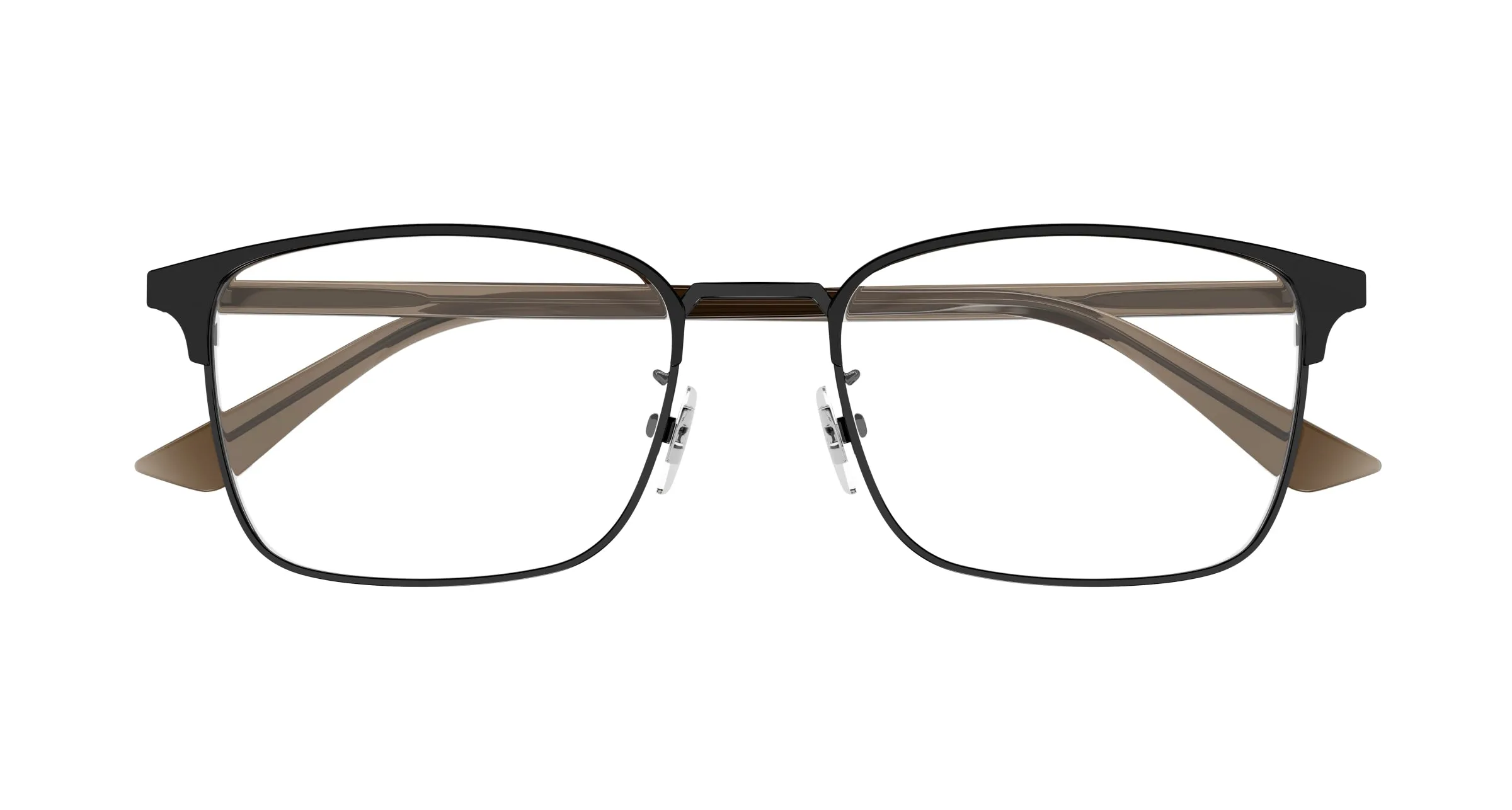 Gucci GG1124OA 003 Montature da vista Metallo Nero Squadrata - immagine 3