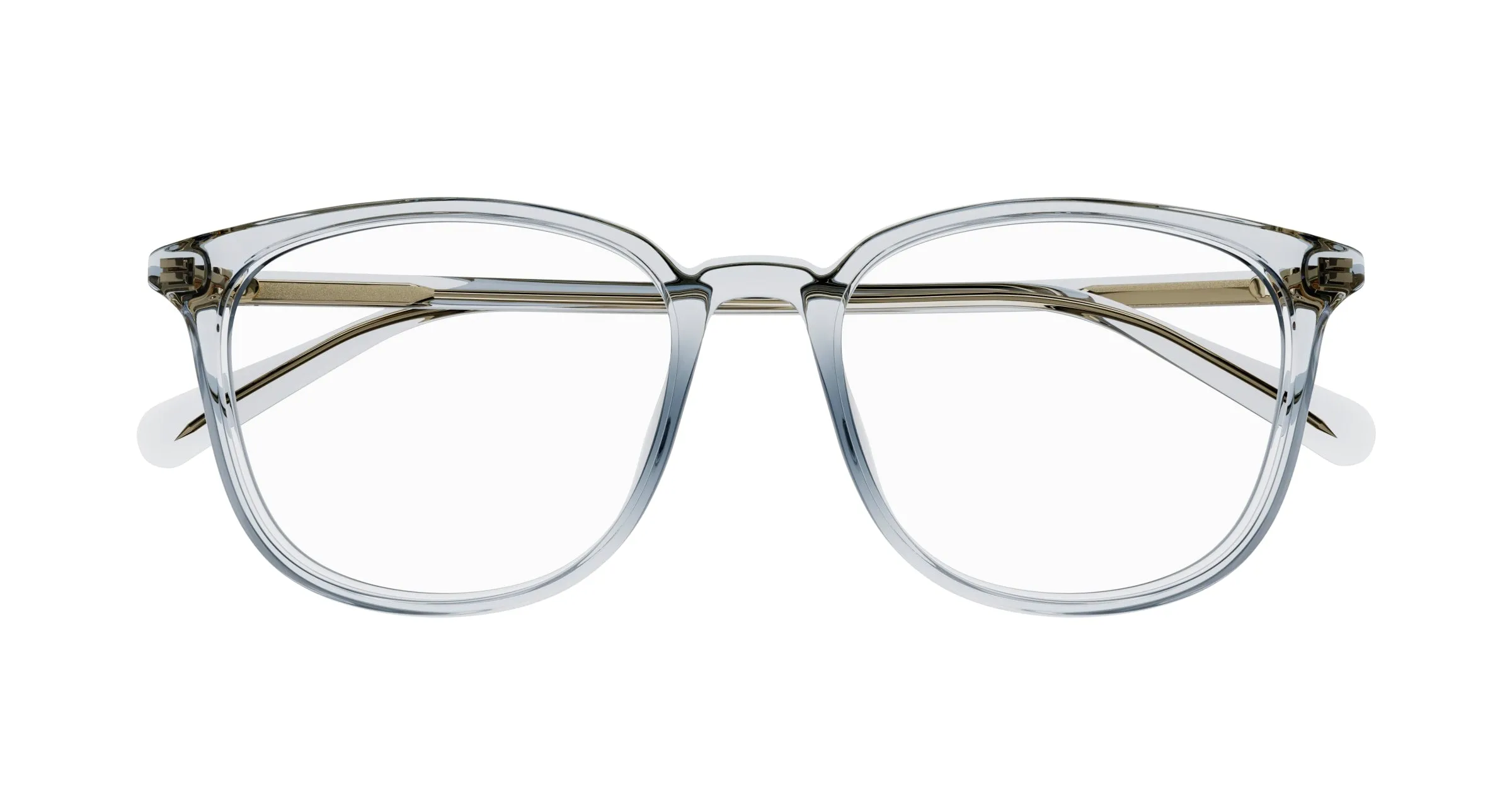 Gucci GG1230OA 003 Montature da vista Plastica Grigio Squadrata - immagine 3