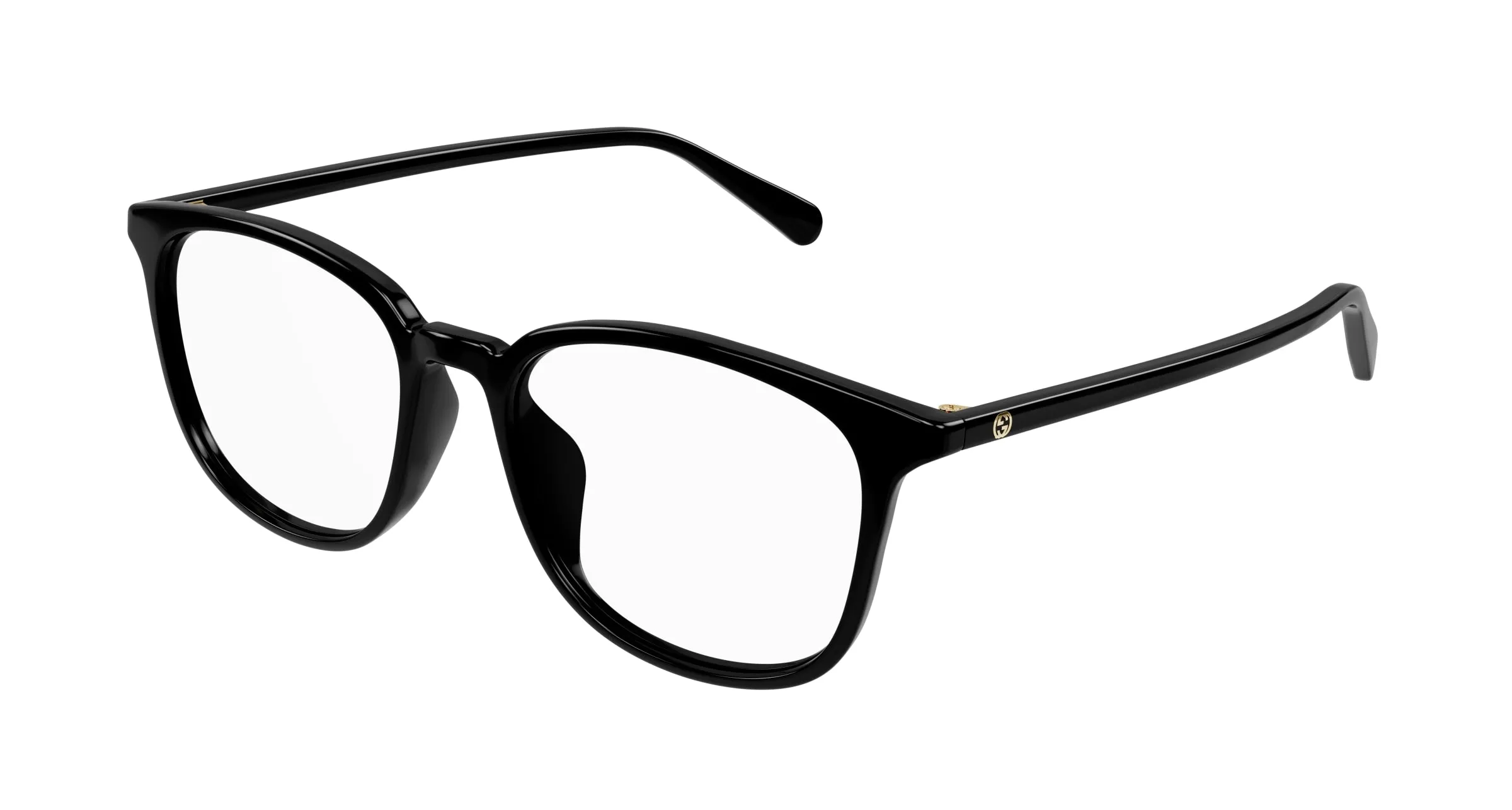 Gucci GG1230OA 002 Montature da vista Plastica Nero Squadrata - immagine 1
