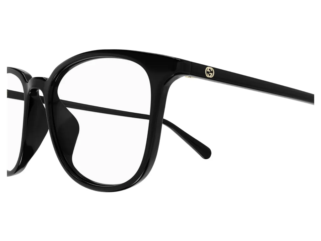Gucci GG1230OA 002 Montature da vista Plastica Nero Squadrata - immagine 4