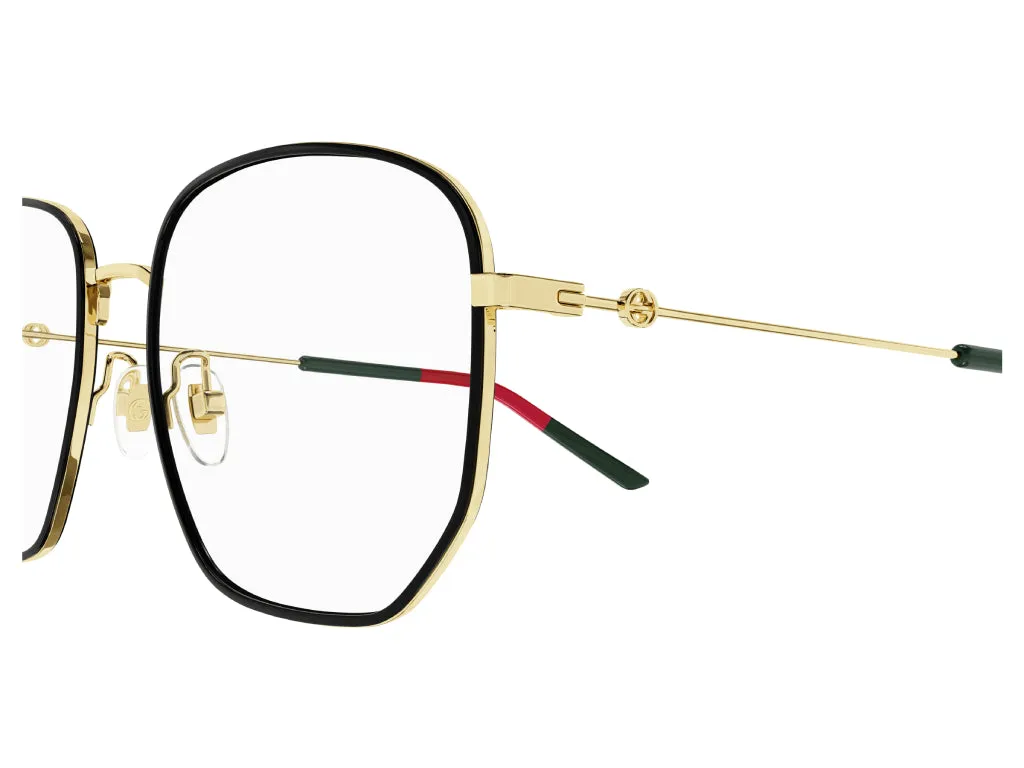 Gucci GG1197OA 001 Montature da vista Metallo Squadrata - immagine 4