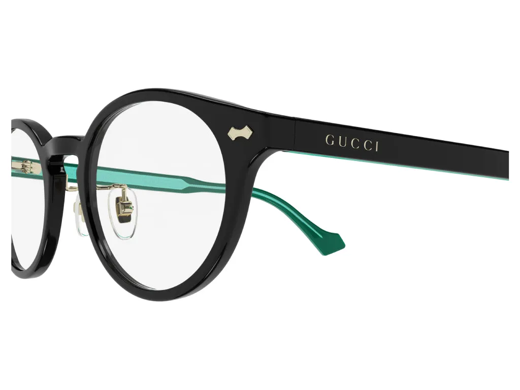 Gucci GG1127OJ 003 Montature da vista Plastica Nero Rotonda - immagine 4