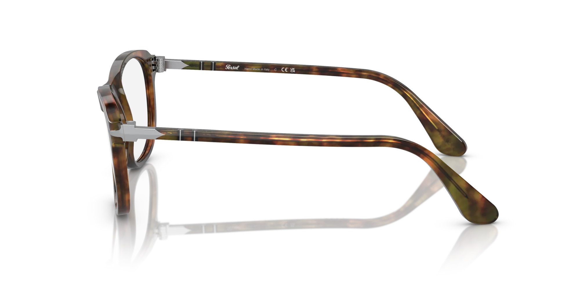 Persol PO1935V 108 Montature da vista Acetato Tartaruga Trasparente Pillow Normale - immagine 4