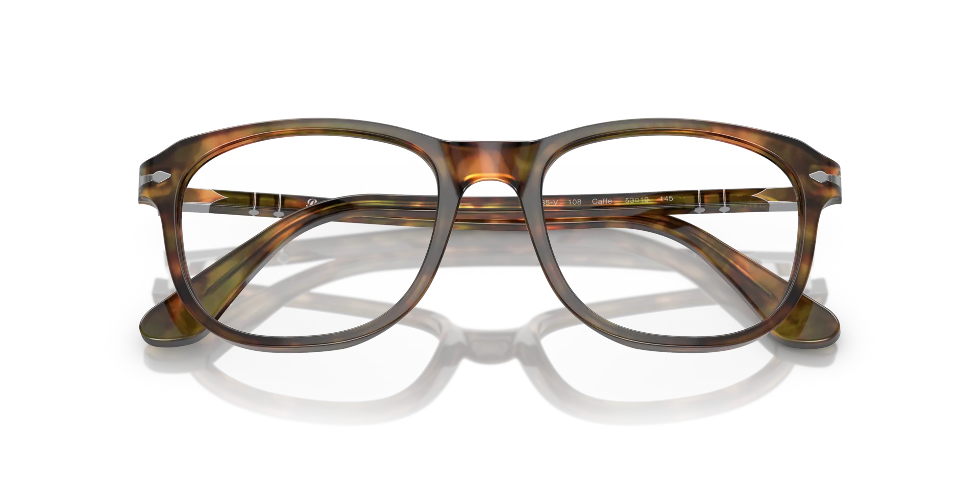 Persol PO1935V 108 Montature da vista Acetato Tartaruga Trasparente Pillow Normale - immagine 2