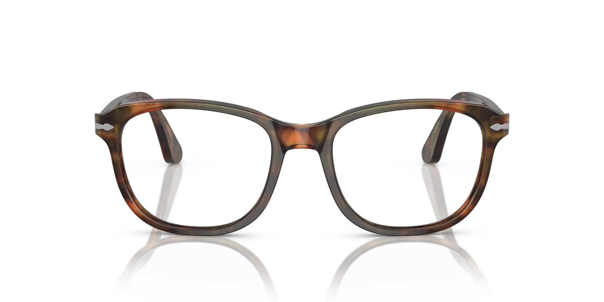 Persol PO1935V 108 Montature da vista Acetato Tartaruga Trasparente Pillow Normale - immagine 3