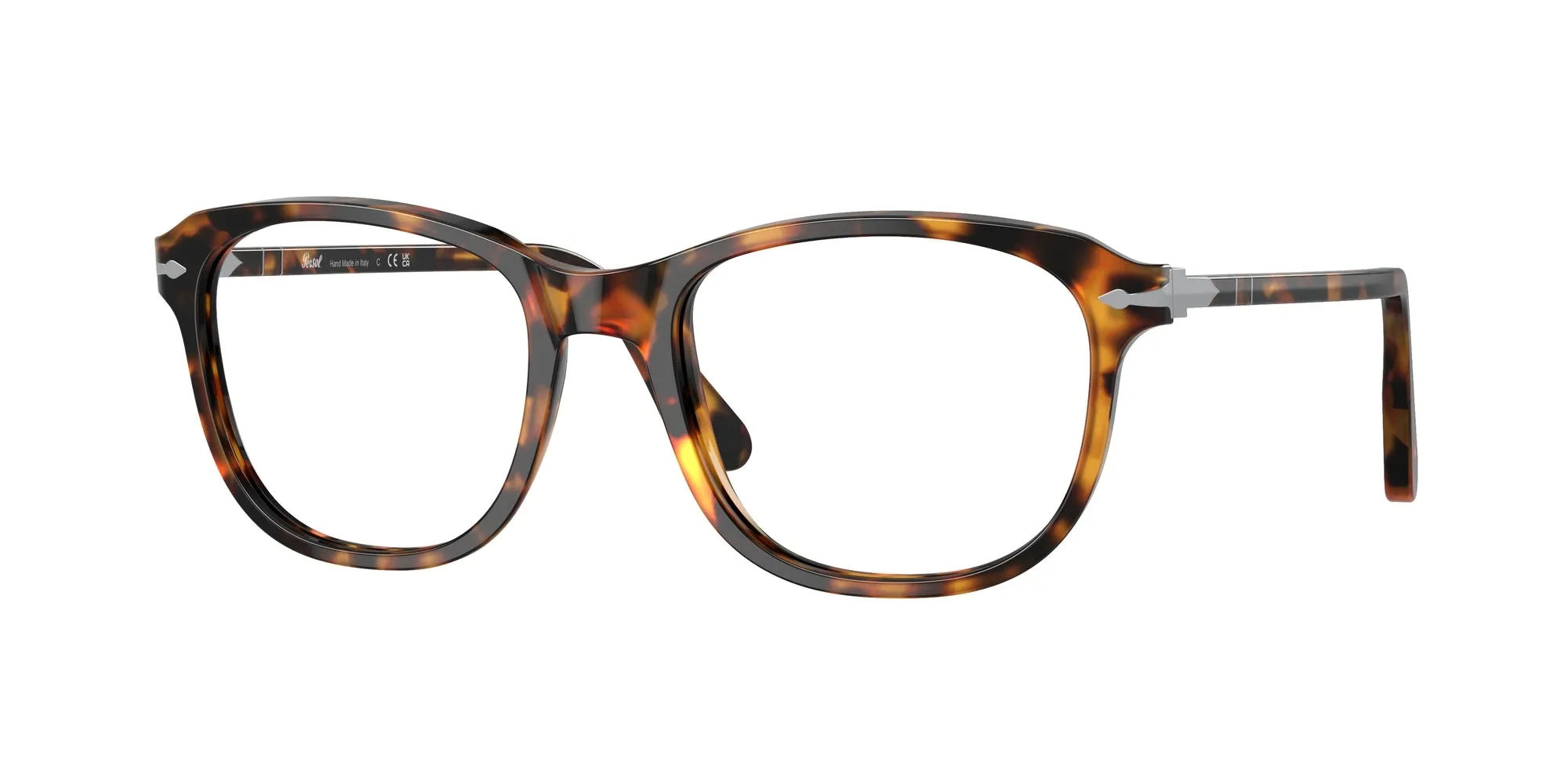 Persol PO1935V 1052 Montature da vista Acetato Tartaruga Trasparente Pillow Normale - immagine 1