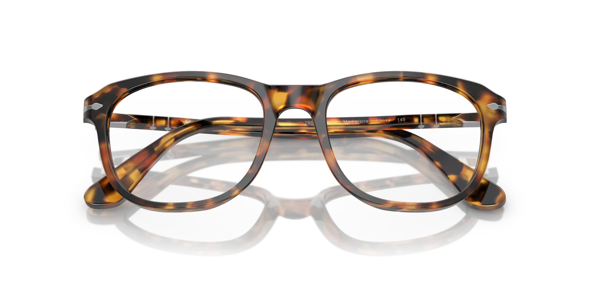 Persol PO1935V 1052 Montature da vista Acetato Tartaruga Trasparente Pillow Normale - immagine 2