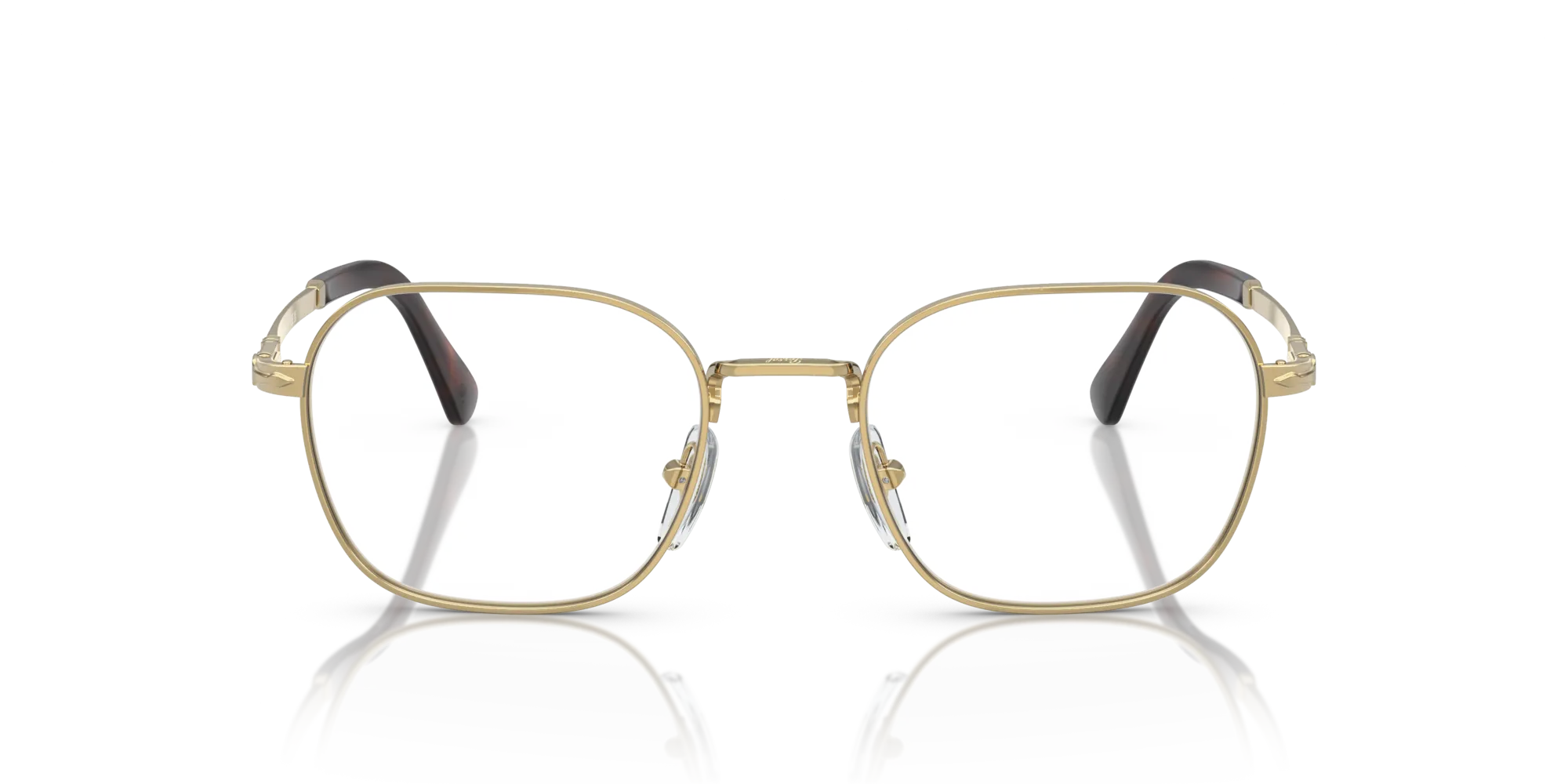 Persol PO1010V 515 Montature da vista Metallo Oro Trasparente Pillow Normale - immagine 3