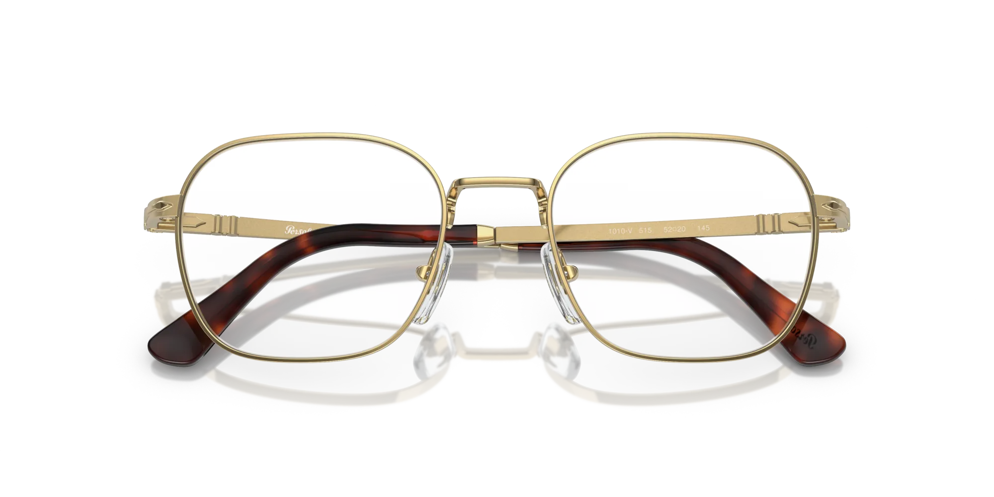 Persol PO1010V 515 Montature da vista Metallo Oro Trasparente Pillow Normale - immagine 2
