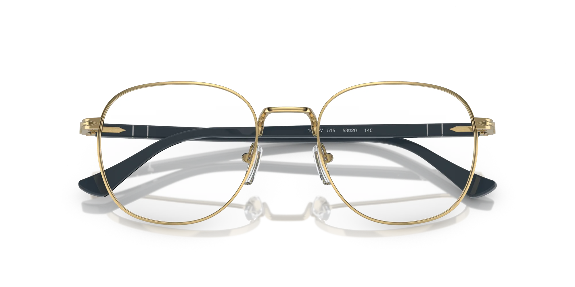 Persol PO1007V 515 Montature da vista Metallo Oro Trasparente Pillow Normale - immagine 2