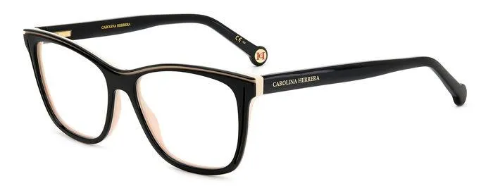 Carolina Herrera HER 0172 KDX Montature da vista Acetato Nero Squadrata - immagine 1
