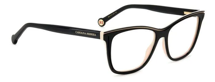 Carolina Herrera HER 0172 KDX Montature da vista Acetato Nero Squadrata - immagine 2
