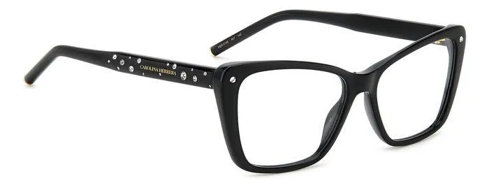 Carolina Herrera HER 0149 807 Montature da vista Acetato Nero Cat Eye - immagine 2