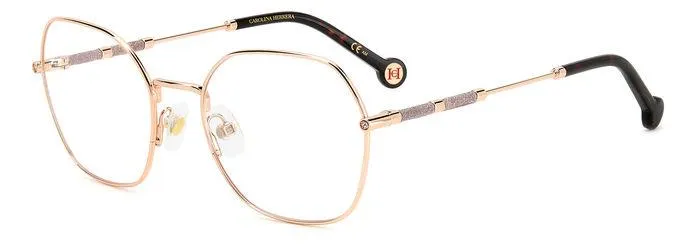 Carolina Herrera HER 0173 DDB Montature da vista Acciaio Oro/rame Geometrica - immagine 1