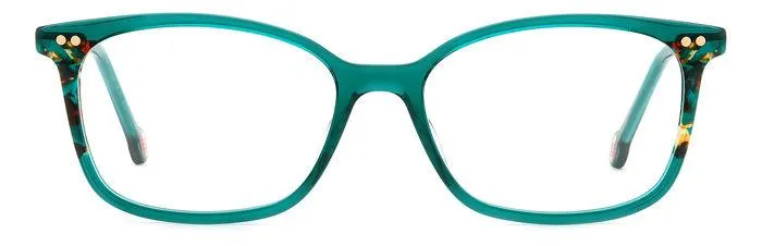 Carolina Herrera HER 0167 XGW Montature da vista Acetato Verde Squadrata - immagine 3