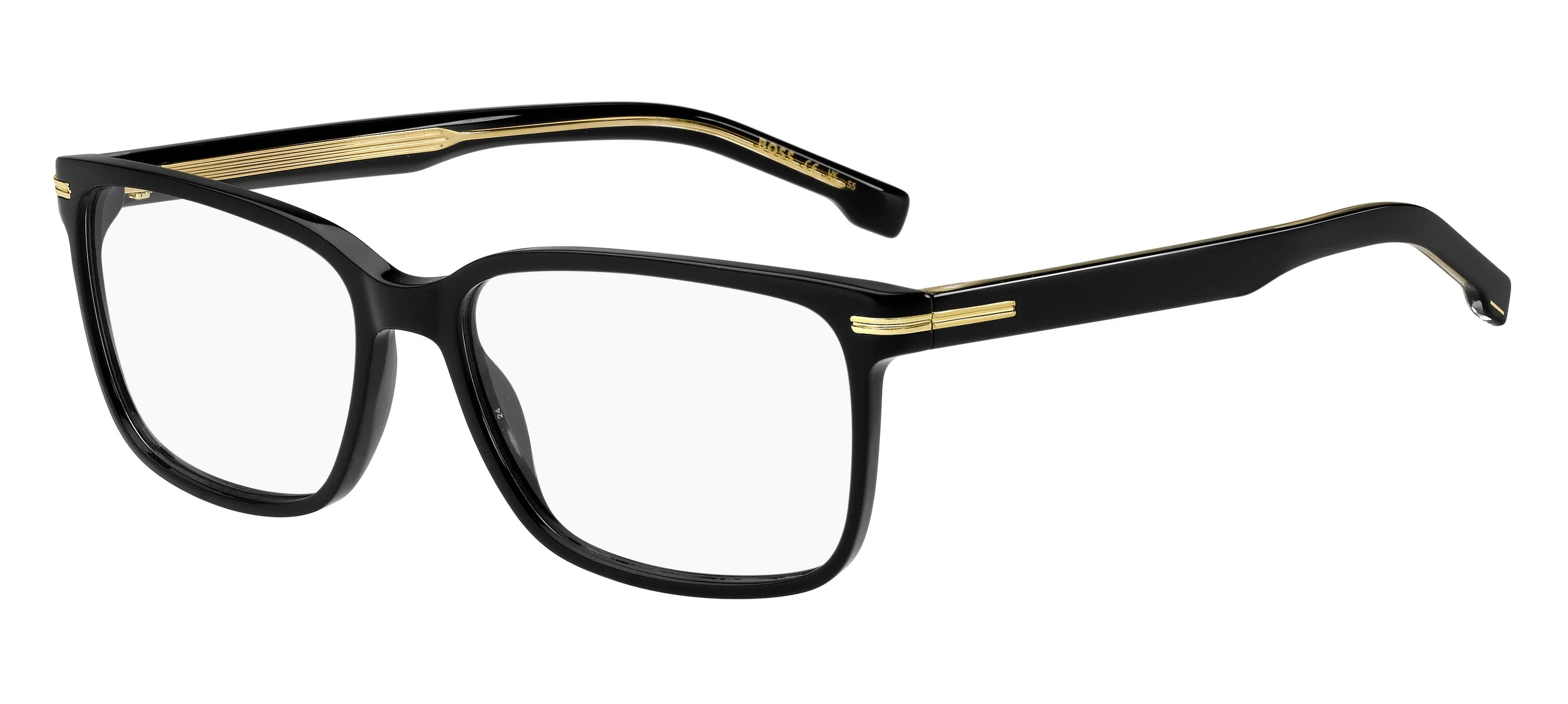 Hugo Boss BOSS 1511 807 Montature da vista Bio-acetato Nero Squadrata - immagine 1