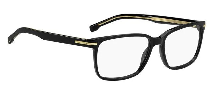 Hugo Boss BOSS 1511 807 Montature da vista Bio-acetato Nero Squadrata - immagine 2