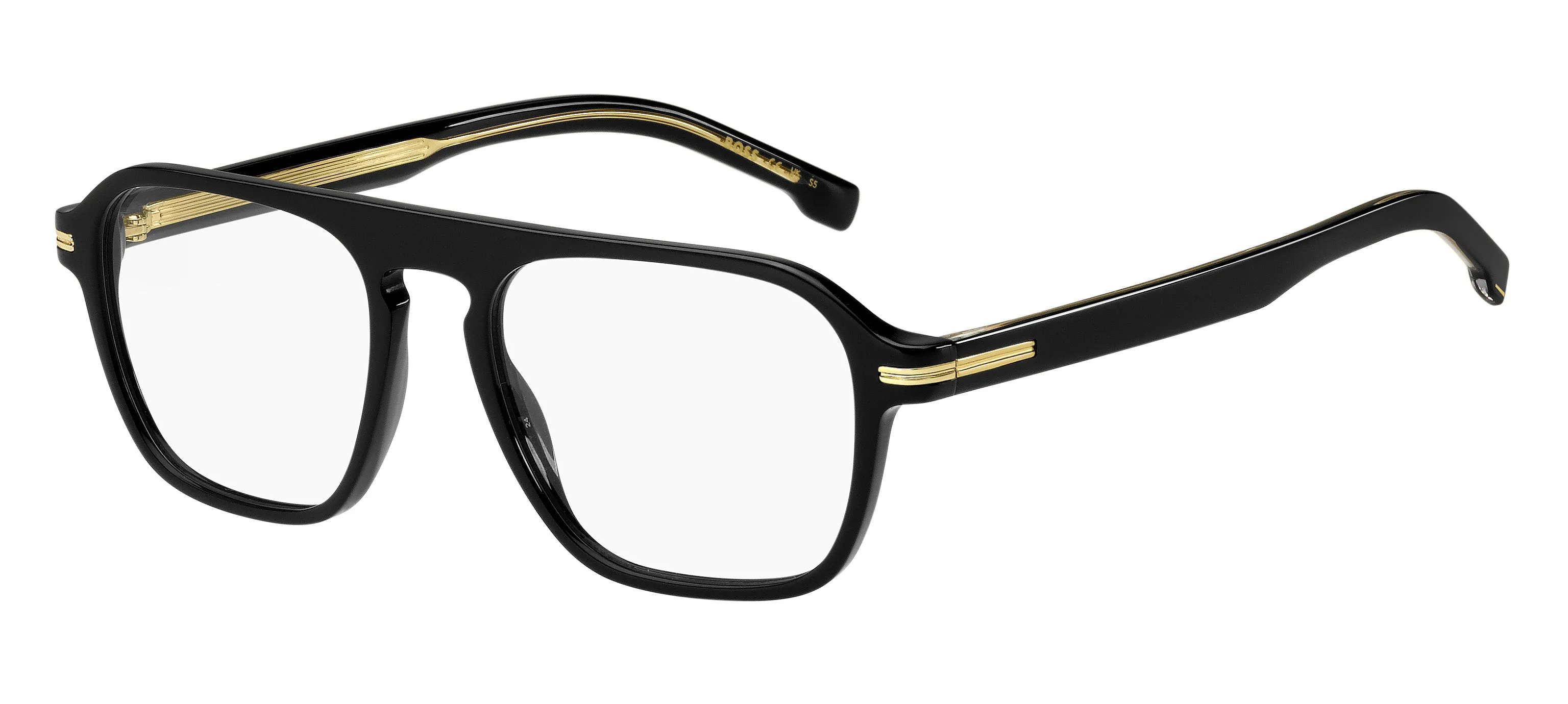 Hugo Boss BOSS 1510 807 Montature da vista Bio-acetato Nero Squadrata - immagine 1